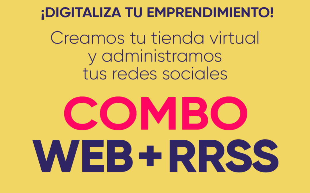 TIENDA ONLINE + REDES SOCIALES